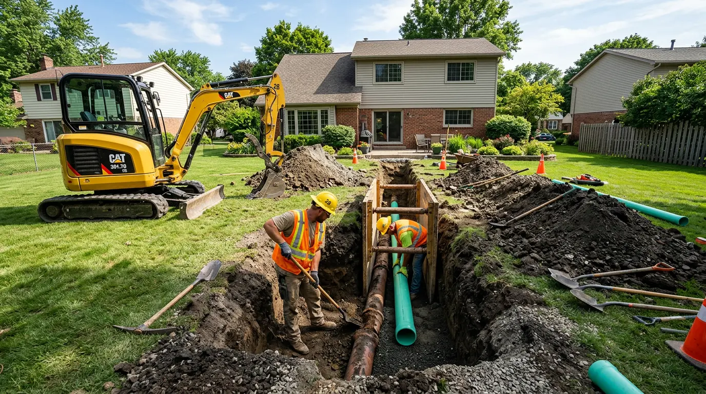 Sewer Backup in Oak Hill, WV